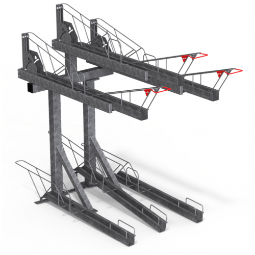 Two Tier Bike Rack (Gas Assist)